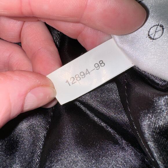 RARE Vintage Tony Stewart #20 NASCAR Racing Wilson’s Leather Jacket Sz Large - Picture 10 of 11